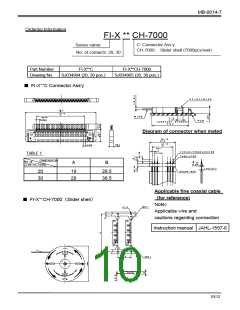 浏览型号FI-XB14S-HF10的Datasheet PDF文件第10页