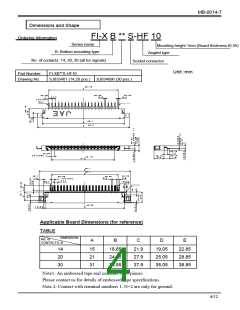 浏览型号FI-XB14S-HF10的Datasheet PDF文件第4页