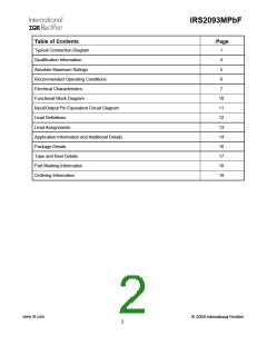 浏览型号IRS2093M的Datasheet PDF文件第2页