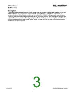 浏览型号IRS2093M的Datasheet PDF文件第3页
