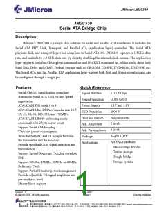 浏览型号JM20330的Datasheet PDF文件第1页