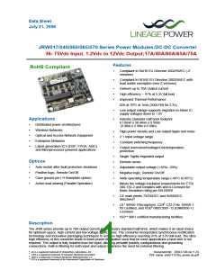 浏览型号JRW017A0B1的Datasheet PDF文件第1页