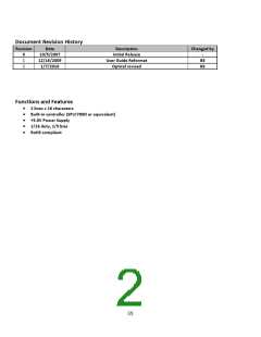 浏览型号NHD-0216K1Z-NSR-FBW-L的Datasheet PDF文件第2页