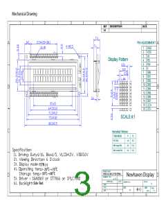 浏览型号NHD-0216K1Z-NSR-FBW-L的Datasheet PDF文件第3页