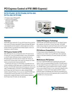 浏览型号PXI-PCIE8361的Datasheet PDF文件第1页