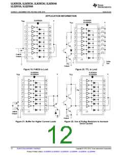 浏览型号ULN2003AIDG4的Datasheet PDF文件第12页