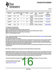 浏览型号ULN2003AIPWRG4的Datasheet PDF文件第16页