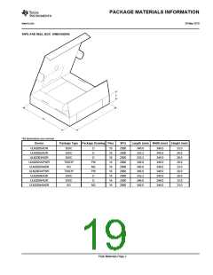 浏览型号ULN2003AIPWRG4的Datasheet PDF文件第19页