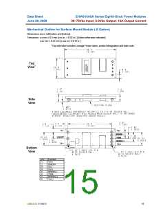 浏览型号EHW015A0A41-SZ的Datasheet PDF文件第15页