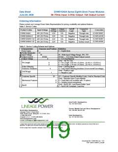 浏览型号EHW015A0A41-SZ的Datasheet PDF文件第19页