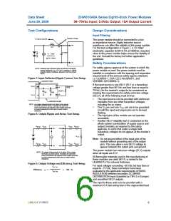 浏览型号EHW015A0A1的Datasheet PDF文件第6页