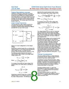 浏览型号EHW015A0A1的Datasheet PDF文件第8页