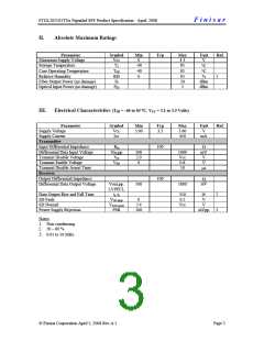 浏览型号FTGL2025S1TUS的Datasheet PDF文件第3页