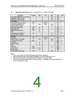 浏览型号FTGL2025S1TUS的Datasheet PDF文件第4页
