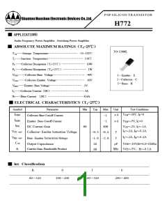 浏览型号H772的Datasheet PDF文件第1页