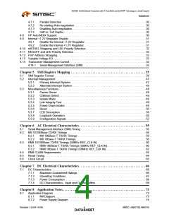 浏览型号LAN8710A-EZK的Datasheet PDF文件第4页