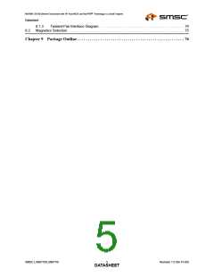 浏览型号LAN8710A-EZK的Datasheet PDF文件第5页