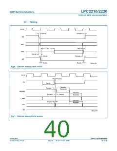浏览型号LPC2220FBD144-S的Datasheet PDF文件第40页