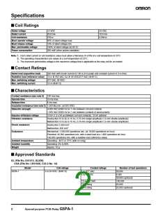 浏览型号G5PA-1的Datasheet PDF文件第2页