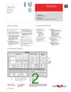 浏览型号OV05642-G04A的Datasheet PDF文件第2页