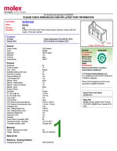 浏览型号5016451020的Datasheet PDF文件第1页