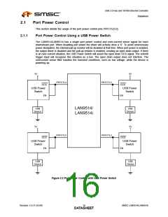 浏览型号LAN9514-JZX的Datasheet PDF文件第16页