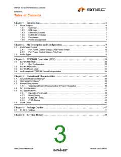 浏览型号LAN9514-JZX的Datasheet PDF文件第3页