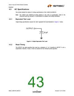 浏览型号LAN9514-JZX的Datasheet PDF文件第43页