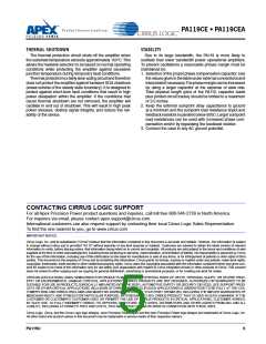 浏览型号PA119CE的Datasheet PDF文件第5页