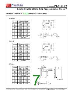 浏览型号PL611S-19-XXXGC的Datasheet PDF文件第7页