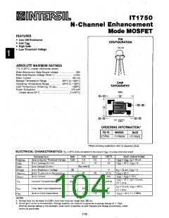 浏览型号2N5911的Datasheet PDF文件第104页