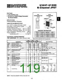 浏览型号2N5911的Datasheet PDF文件第119页