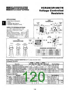 浏览型号2N5911的Datasheet PDF文件第120页