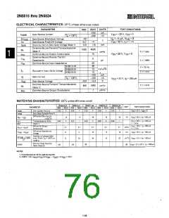 浏览型号2N5911的Datasheet PDF文件第76页