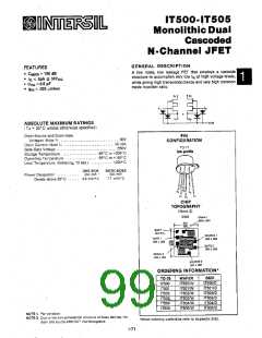 浏览型号2N5911的Datasheet PDF文件第99页