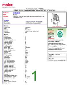 浏览型号47053-3000的Datasheet PDF文件第1页