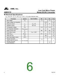 浏览型号AME5170的Datasheet PDF文件第6页