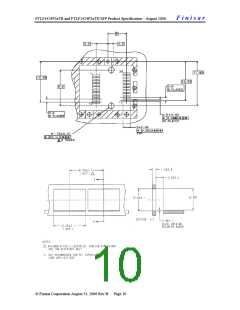 浏览型号FTLF1424WTR的Datasheet PDF文件第10页