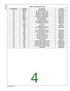 浏览型号LMV1091的Datasheet PDF文件第4页
