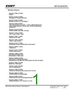 浏览型号M12L64322A_08的Datasheet PDF文件第1页