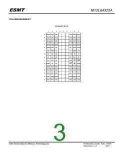 浏览型号M12L64322A_08的Datasheet PDF文件第3页