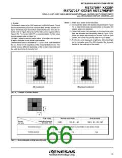 浏览型号M37270EFSP的Datasheet PDF文件第66页