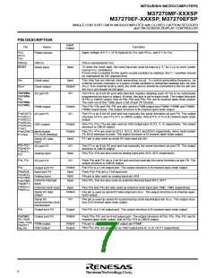 浏览型号M37270EFSP的Datasheet PDF文件第7页
