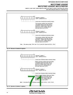 浏览型号M37270EFSP的Datasheet PDF文件第71页