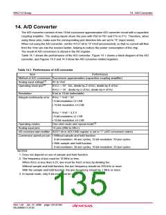 浏览型号R5F21134DFP的Datasheet PDF文件第135页
