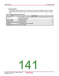 浏览型号R5F21134DFP的Datasheet PDF文件第141页
