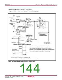 浏览型号R5F21134DFP的Datasheet PDF文件第144页