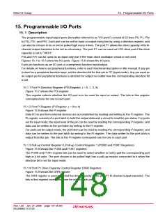 浏览型号R5F21134DFP的Datasheet PDF文件第148页