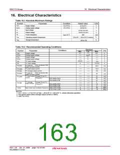 浏览型号R5F21134DFP的Datasheet PDF文件第163页