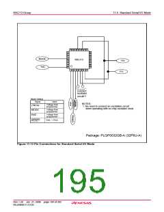 浏览型号R5F21134DFP的Datasheet PDF文件第195页